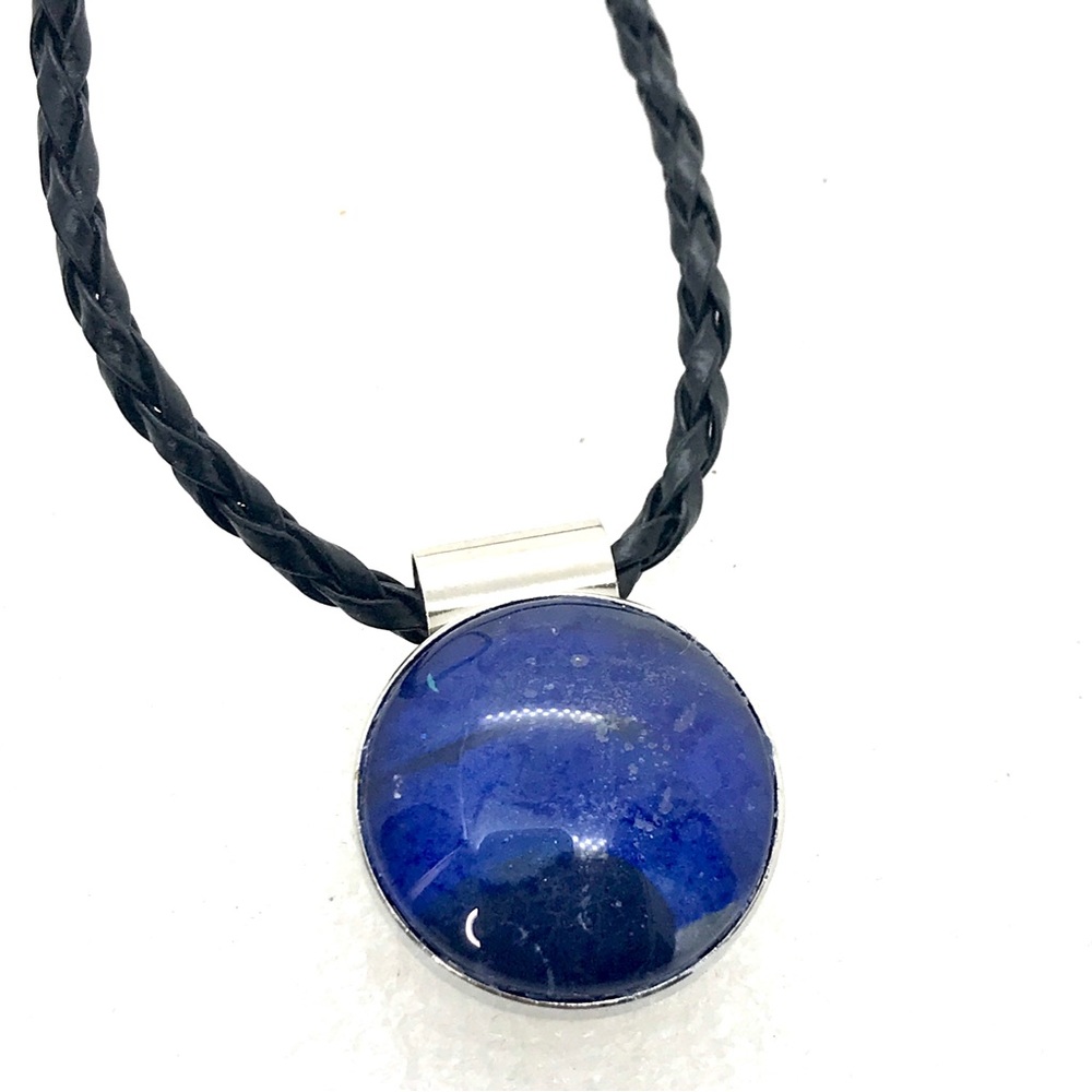 Necklace with handmade 20mm Snap Jewelry SN20  pendant